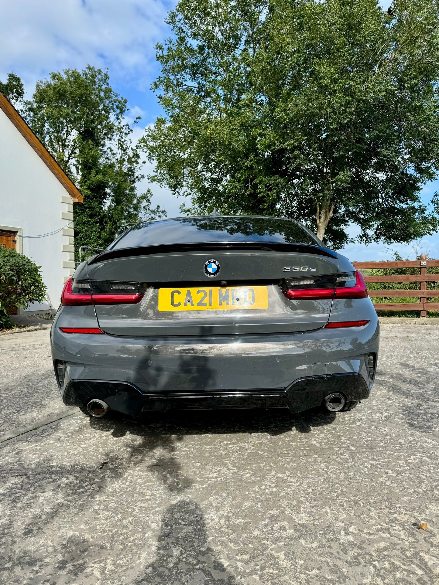 BMW 3 Series G20 M Performance 2018+ Gloss Black Body Kit