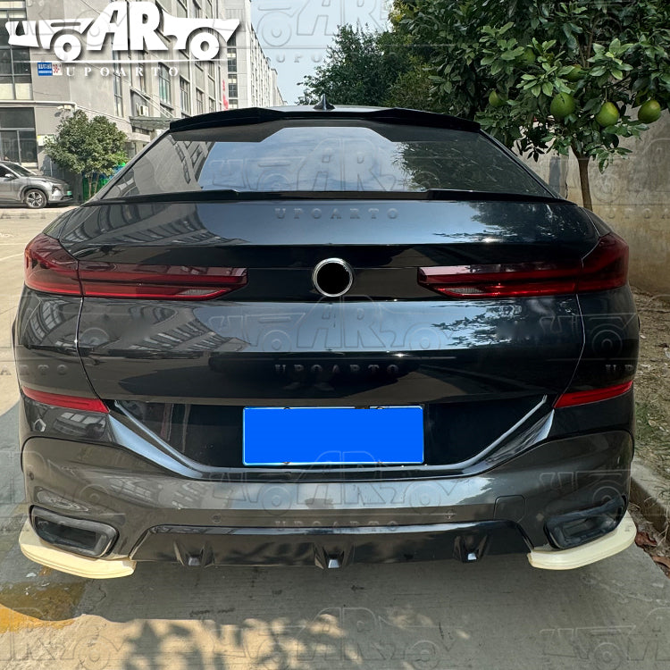 BMW X6 G06 2019-2022 M-Sport Gloss Black Knight Aero Body Kit