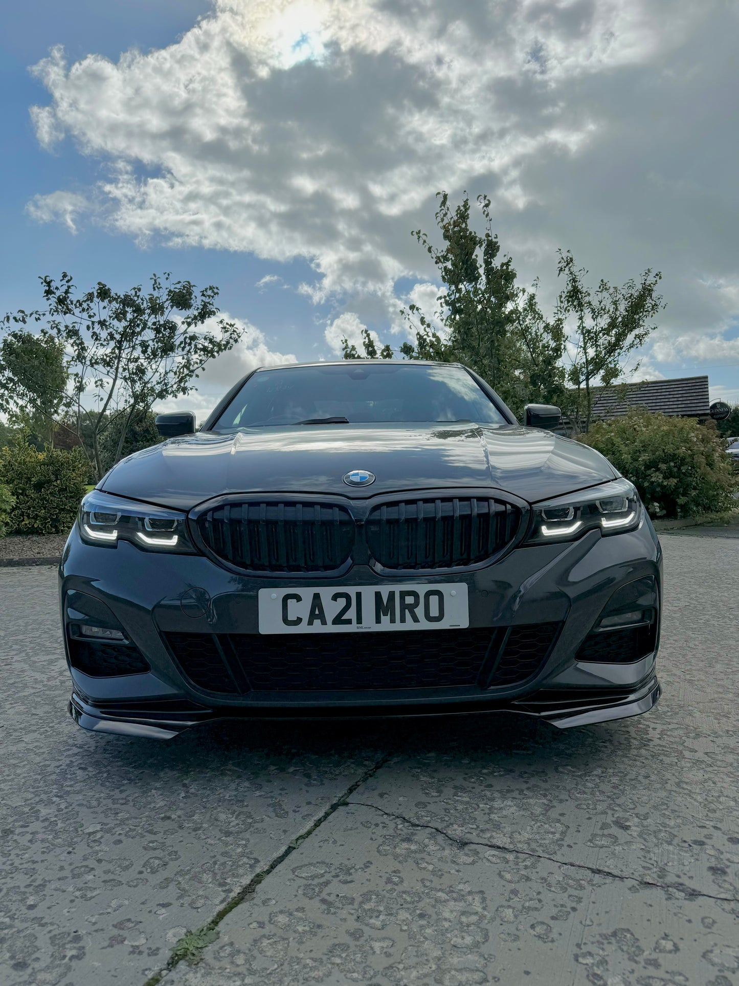 BMW 3 Series G20 M Performance 2018+ Gloss Black Body Kit