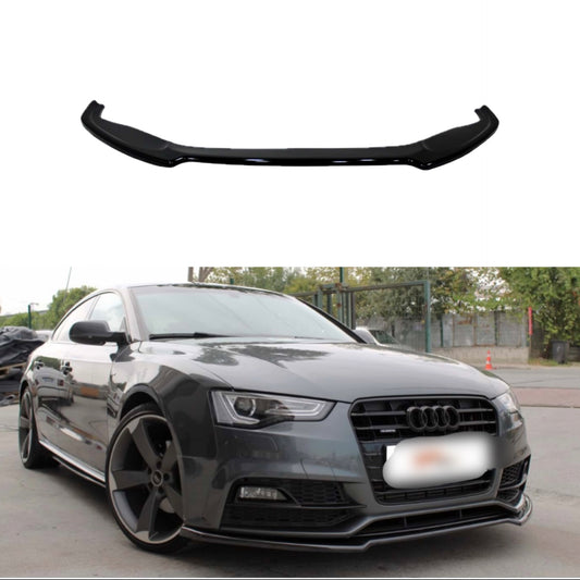 Audi A5 / S5 B8.5 2013-2016 Gloss Black Front Splitter