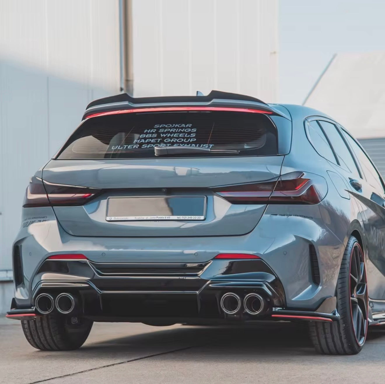Bmw 1 Series F40 2019+ M-Sport Rear Spoiler