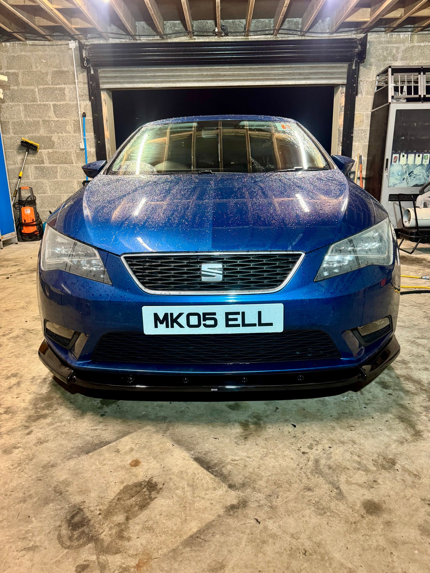 Seat Leon Mk3/3.5 Gloss Black Front Splitter