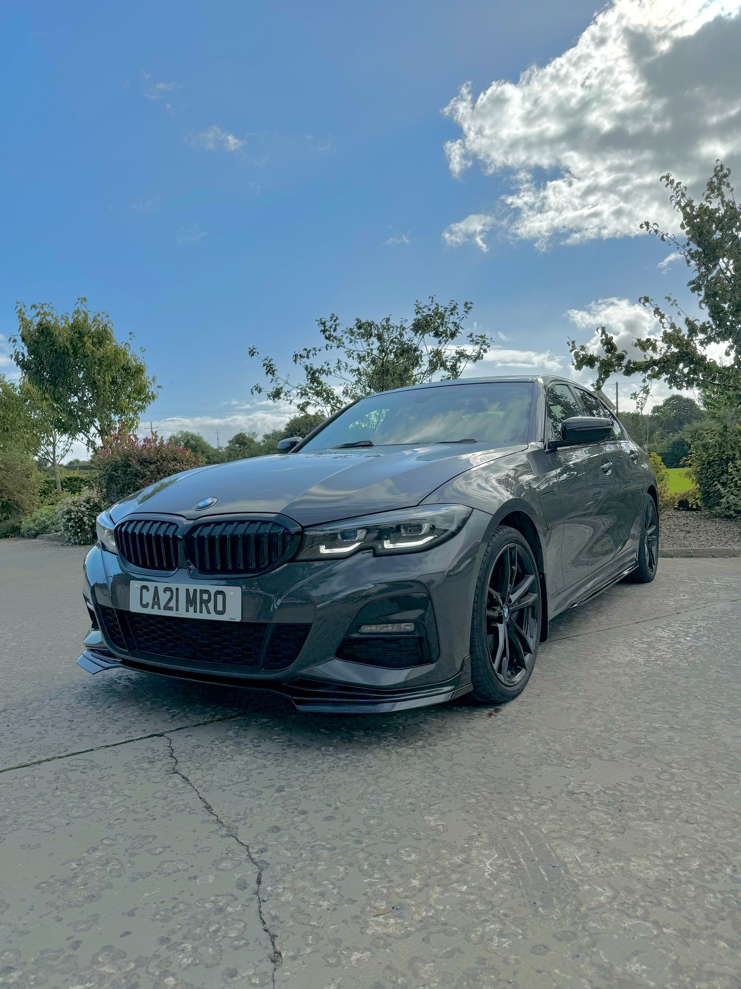 BMW 3 Series G20 M Performance 2018+ Gloss Black Body Kit