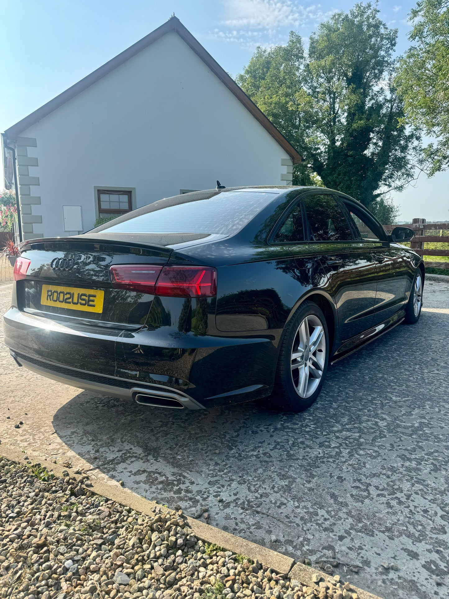 Audi A6 C7/7.5 Full Lip Kit Gloss Black - For S-Line Model