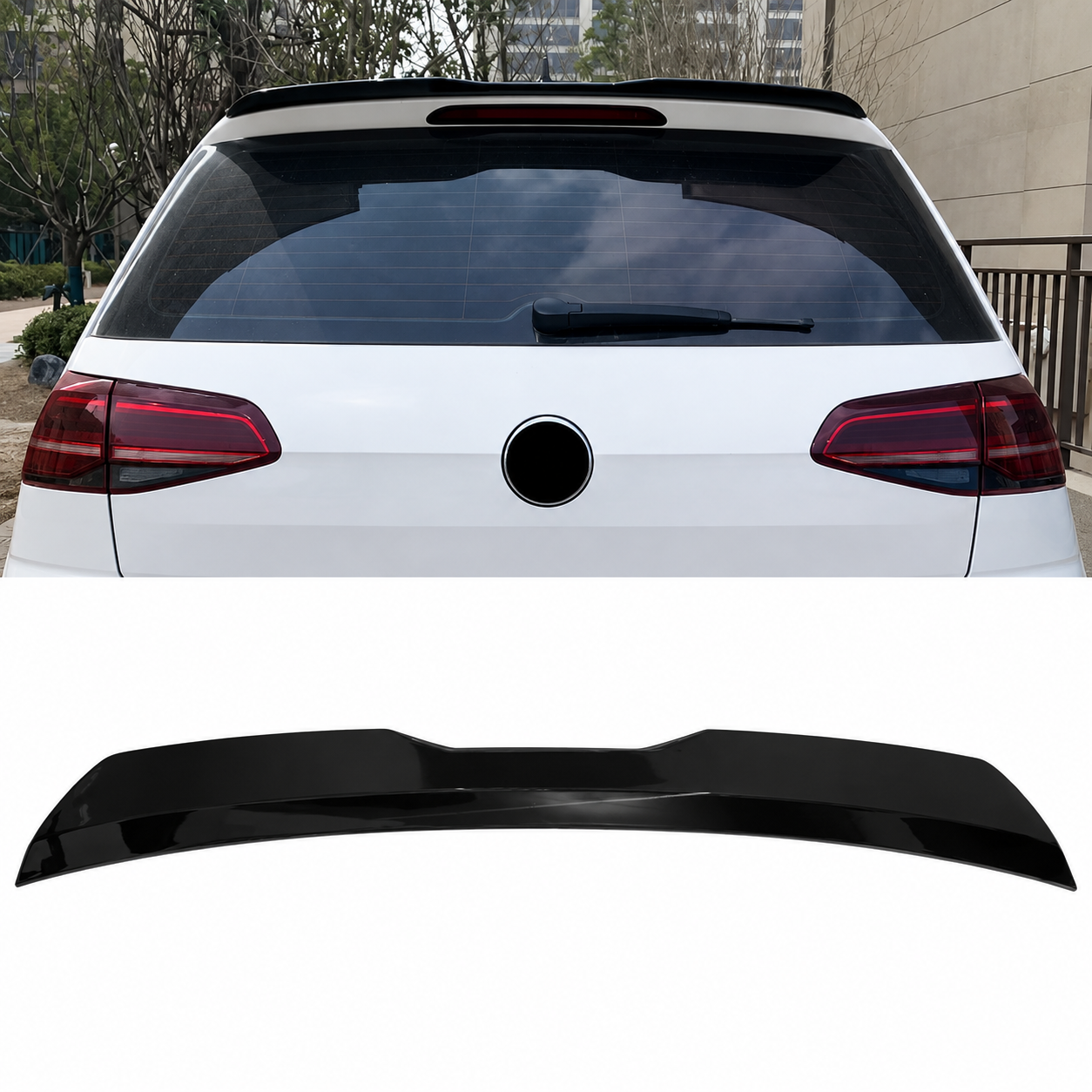 Universal Spoiler Hatchback 90cm Fits Golf/A3/Leon/F40/Focus
