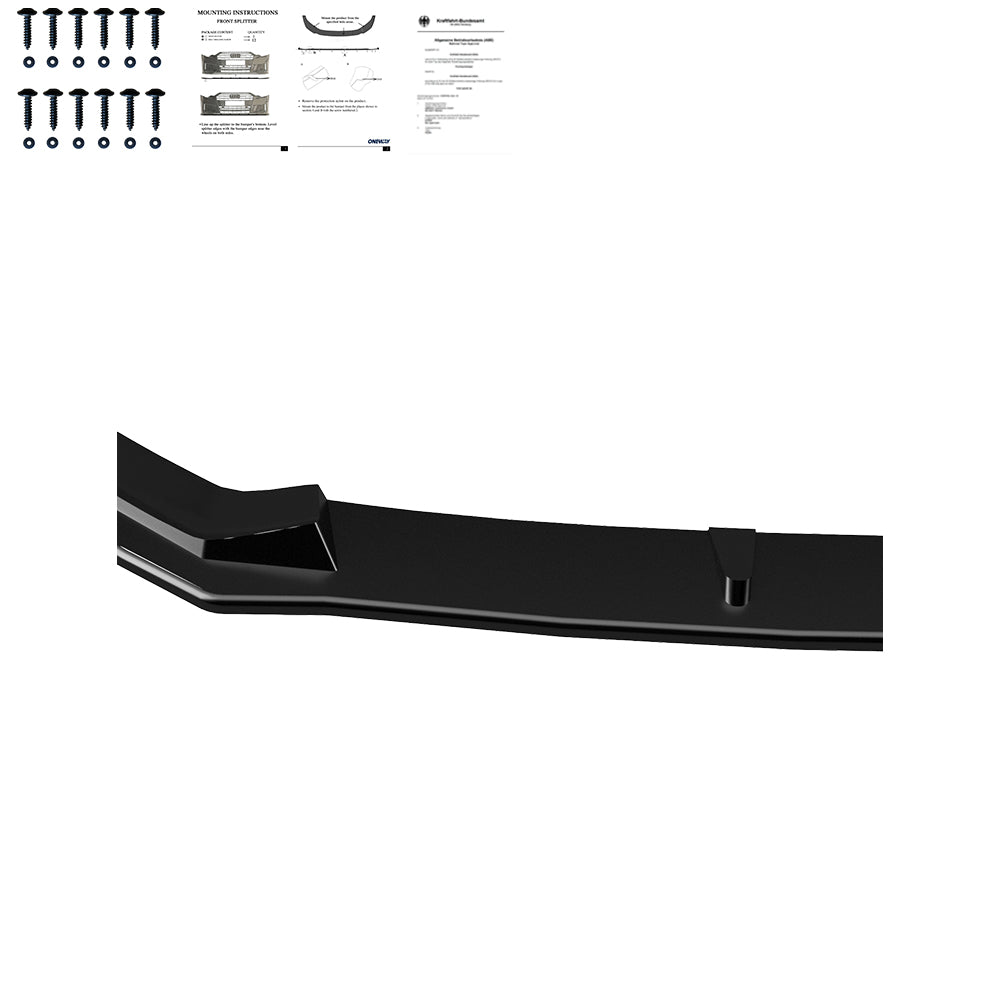 Front Splitter for AUDI S3 8V Facelift 2017-2020