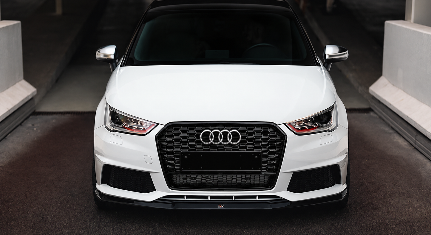 Audi A1 8X 2016-2018 RS Style Gloss Black Honeycomb Grill
