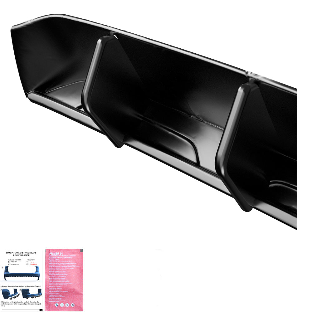 Rear Diffuser for VW VOLKSWAGEN Tiguan R-Line MK2.5 2020-2024