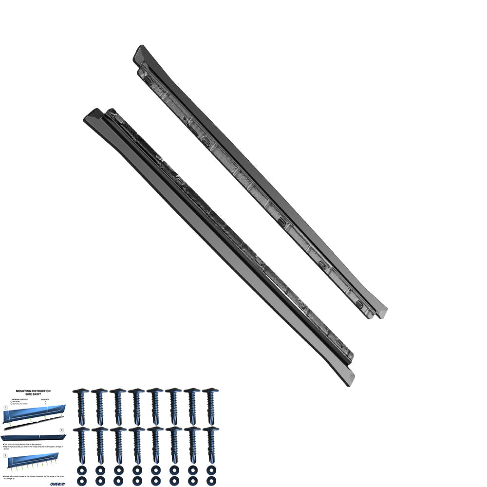 Side Skirts for VW VOLKSWAGEN Tiguan MK2 R Line 2015-2020