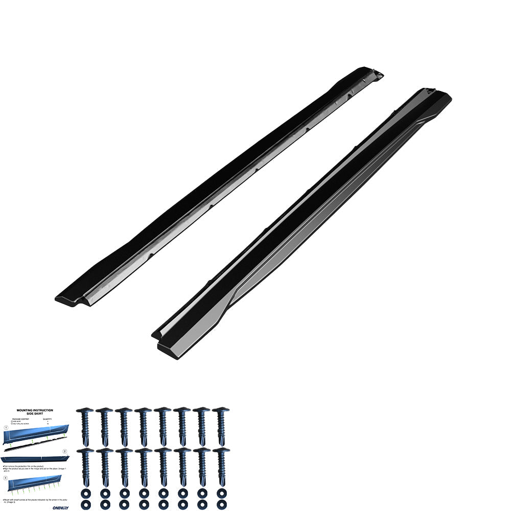 Side Skirts compatible with AUDI SQ8 / Q8 S-Line 2018+