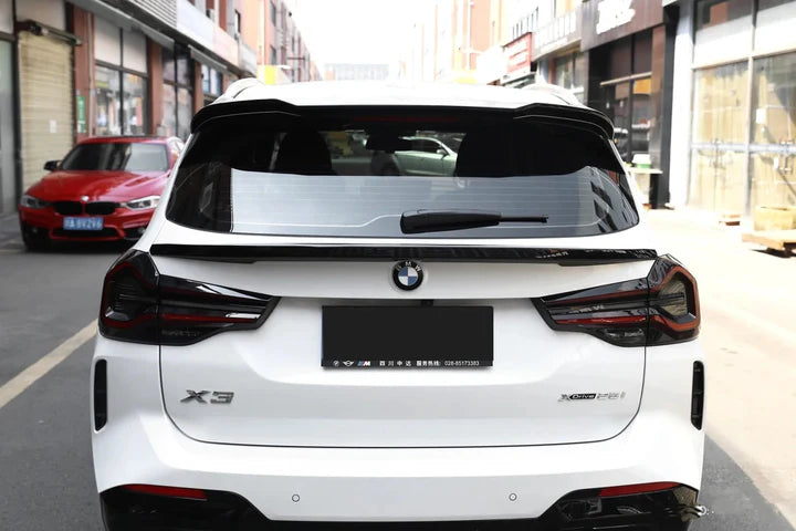 BMW X3 G01 2018-2024 M Sport Rear Boot Mid Spoiler in Gloss Black