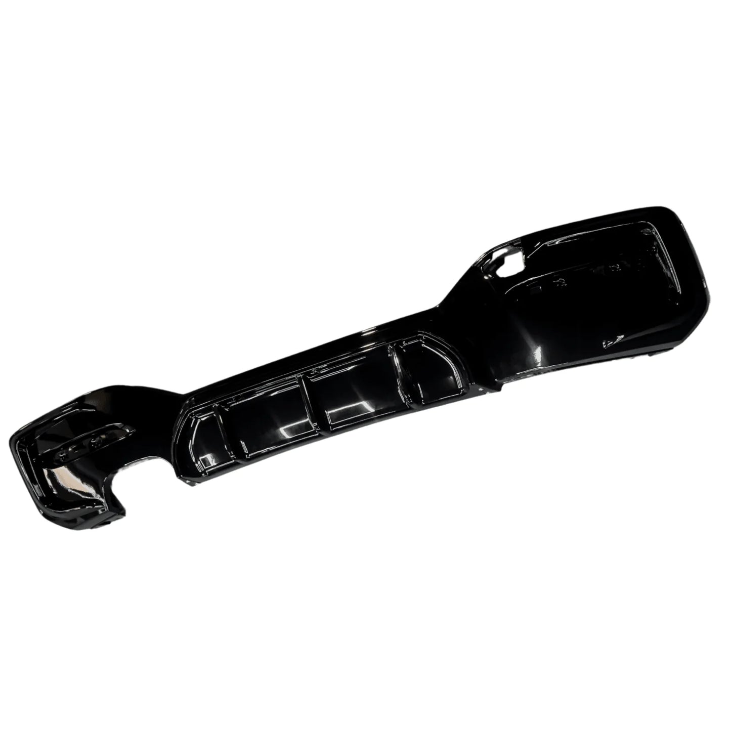 Bmw 1 Series F20 M Sport LCI 2015-2019 Rear Diffuser In Gloss Black 00____