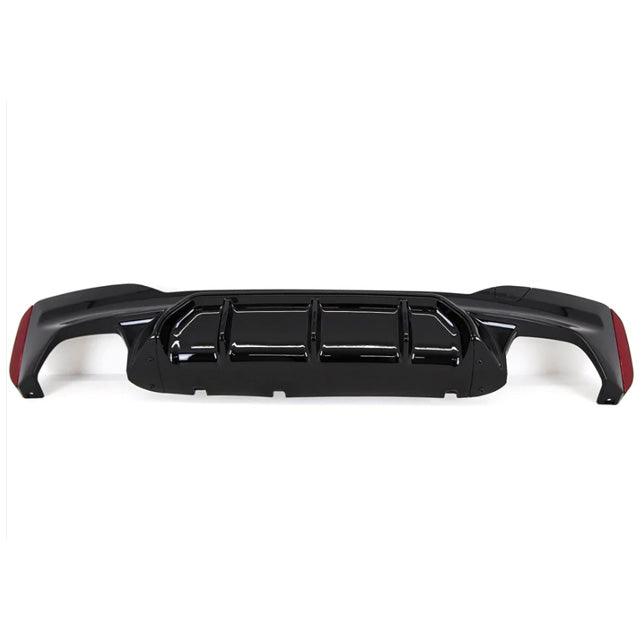 BMW 5 Series G30/G31 2017+ M5 Look Rear Diffuser - Gloss Black