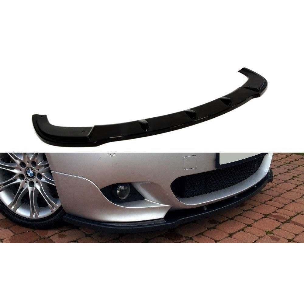 BMW 5 Series E60 03-09 Refined Style Gloss Black Front Splitter