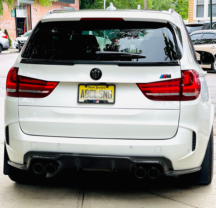BMW X5 F15 2013-2018 M Sport Style Rear Boot Spoiler in Gloss Black