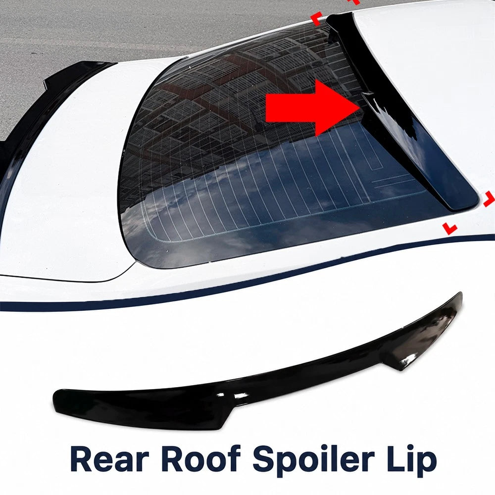 Rear Window Roof Spoiler for Audi A5 B8 2008-2016 Coupe