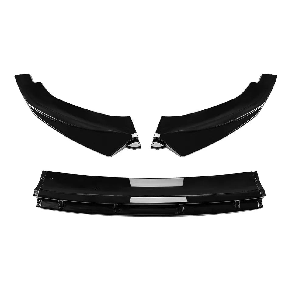 Volkswagen Tiguan Mk3 R-Line 2023+ Gloss Black Front Splitter Spoiler Lip