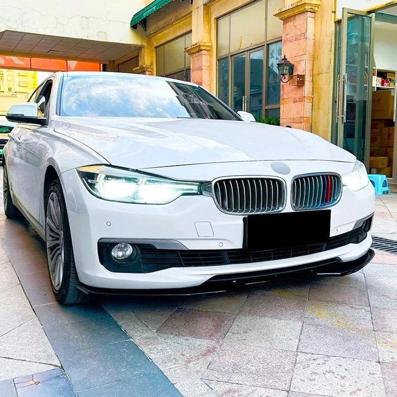 BMW 3 Series F30 SE 2013-2019 Gloss Black Front Splitter Spoiler Lip