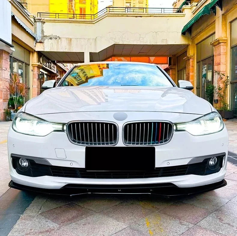BMW 3 Series F30 SE 2013-2019 Gloss Black Front Splitter Spoiler Lip