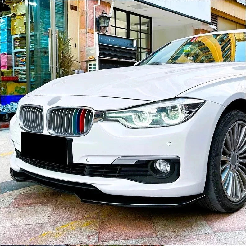 BMW 3 Series F30 SE 2013-2019 Gloss Black Front Splitter Spoiler Lip