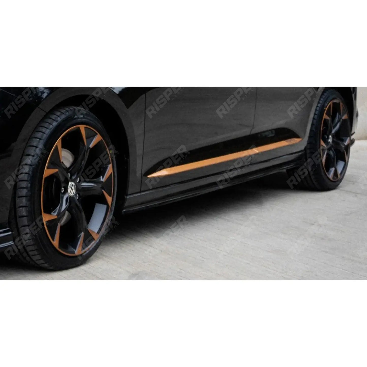 Volkswagen Caddy MK5 2021+ LWB Body Kit In Gloss Black