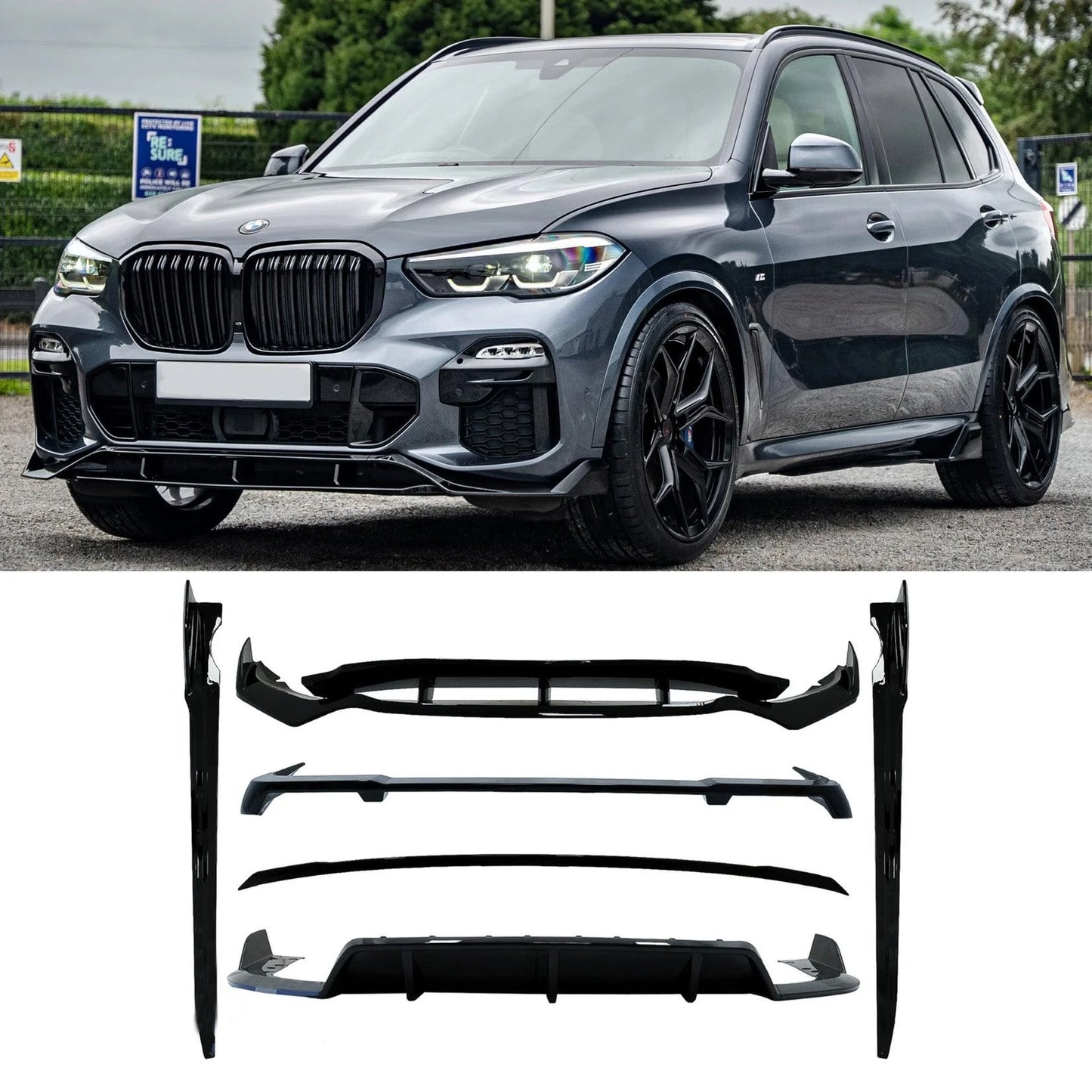 BMW X5 G05 2018+ G05 "Black Knight" Body Kit M Sport