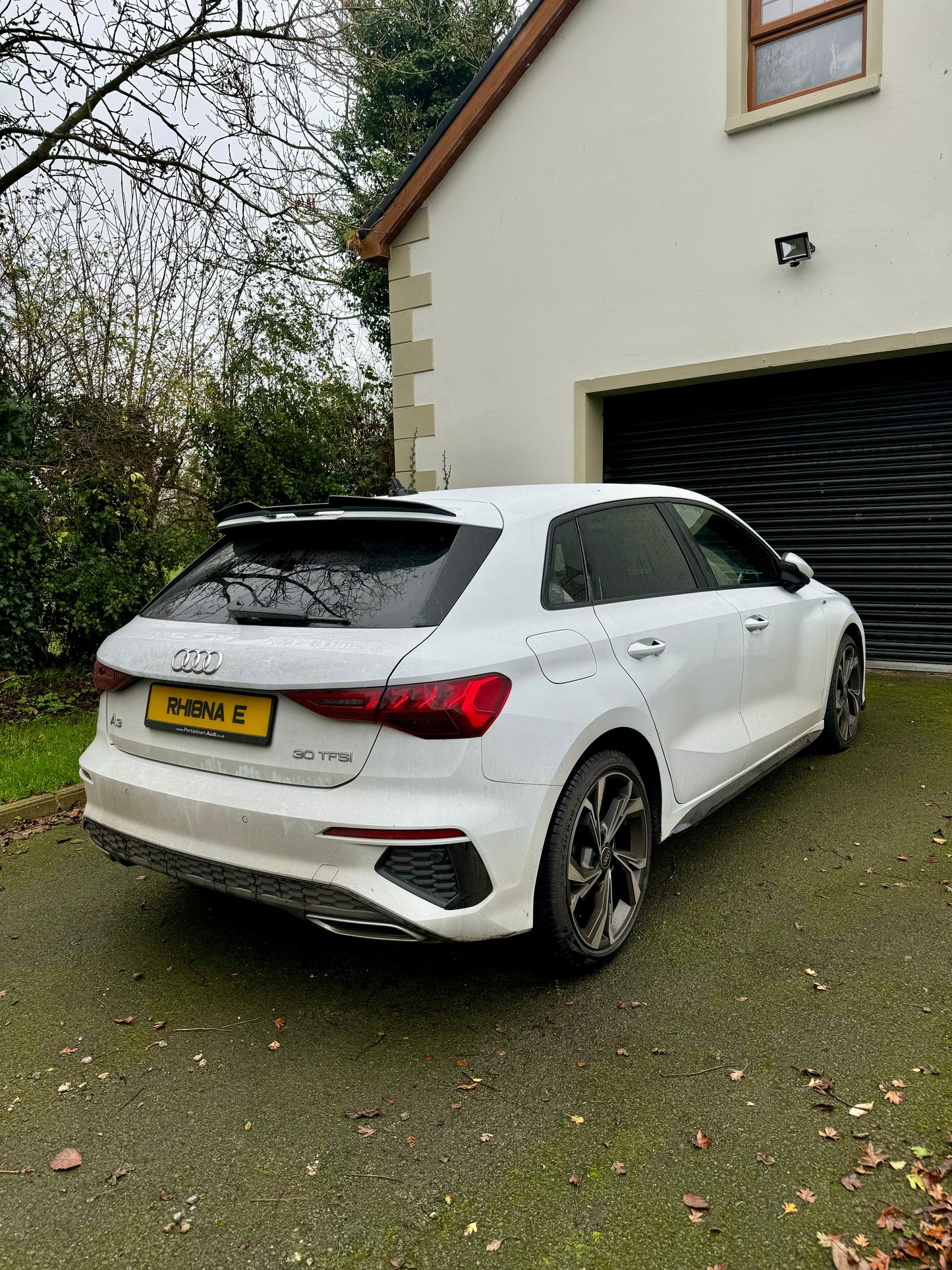 Audi A3 8Y 2021+ Hatchback Rear Boot Spoiler - For S-Line Model