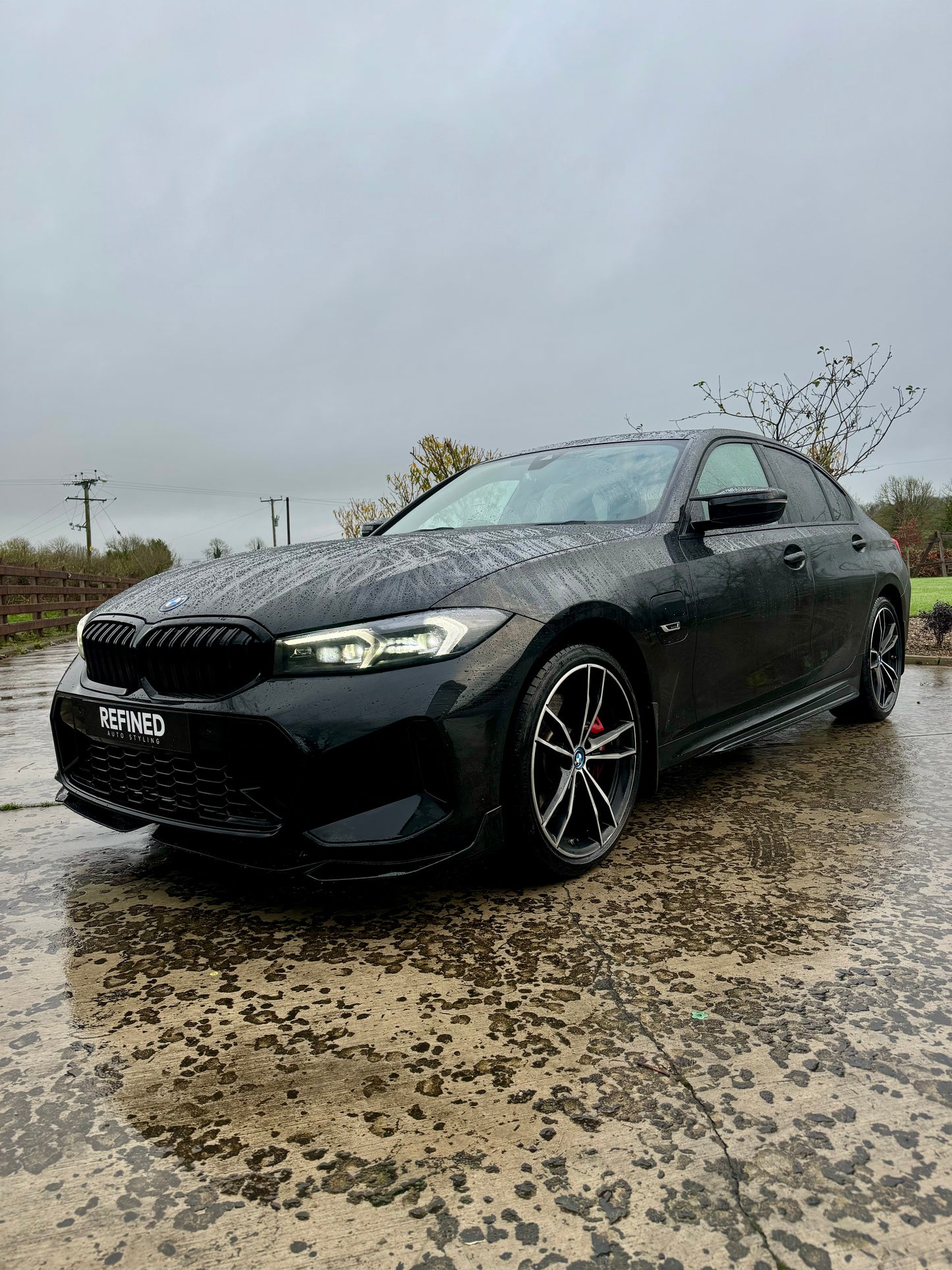 BMW 3 Series G20 LCI 2018-2022 M Performance Gloss Black Body Kit