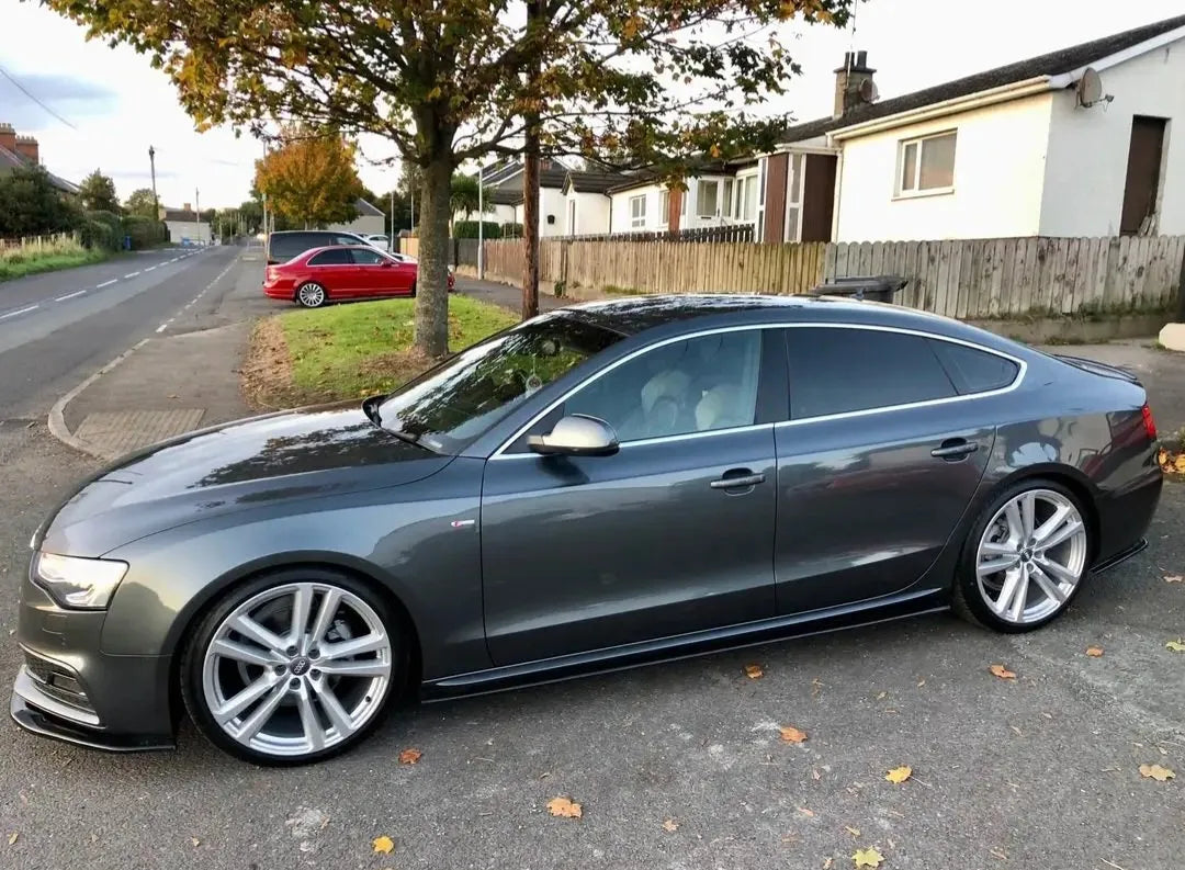 Audi A5/S5 B8 2009-2016 Side Skirts in Gloss Black