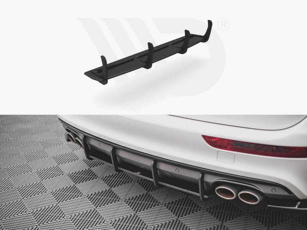 AUDI SQ5 MK1 (8R)  2012-2017 - MAXTON STREET PRO REAR DIFFUSER - MATTE BLACK