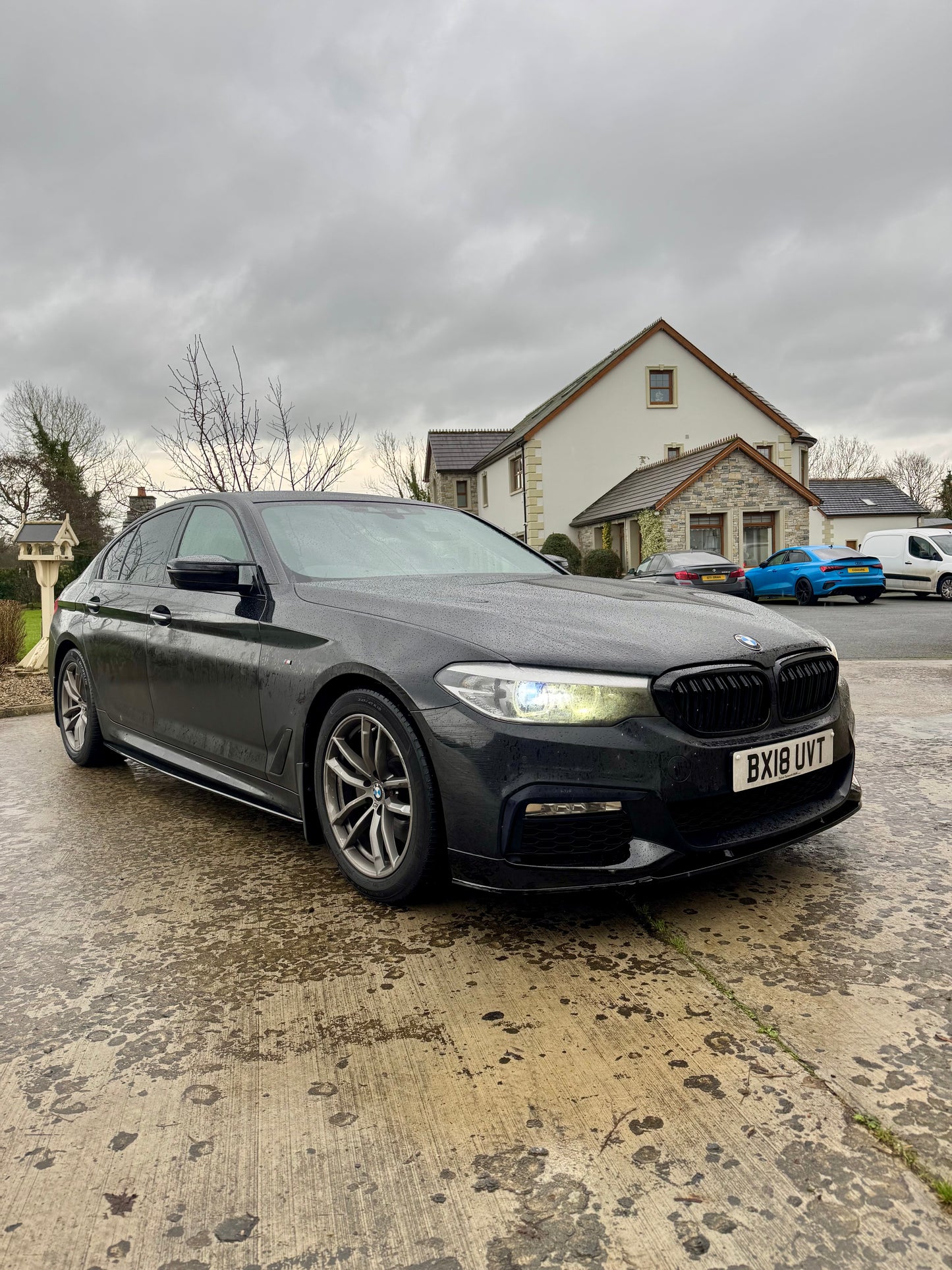 BMW 5 Series G30 2017-2020 Full Gloss Black Body Kit