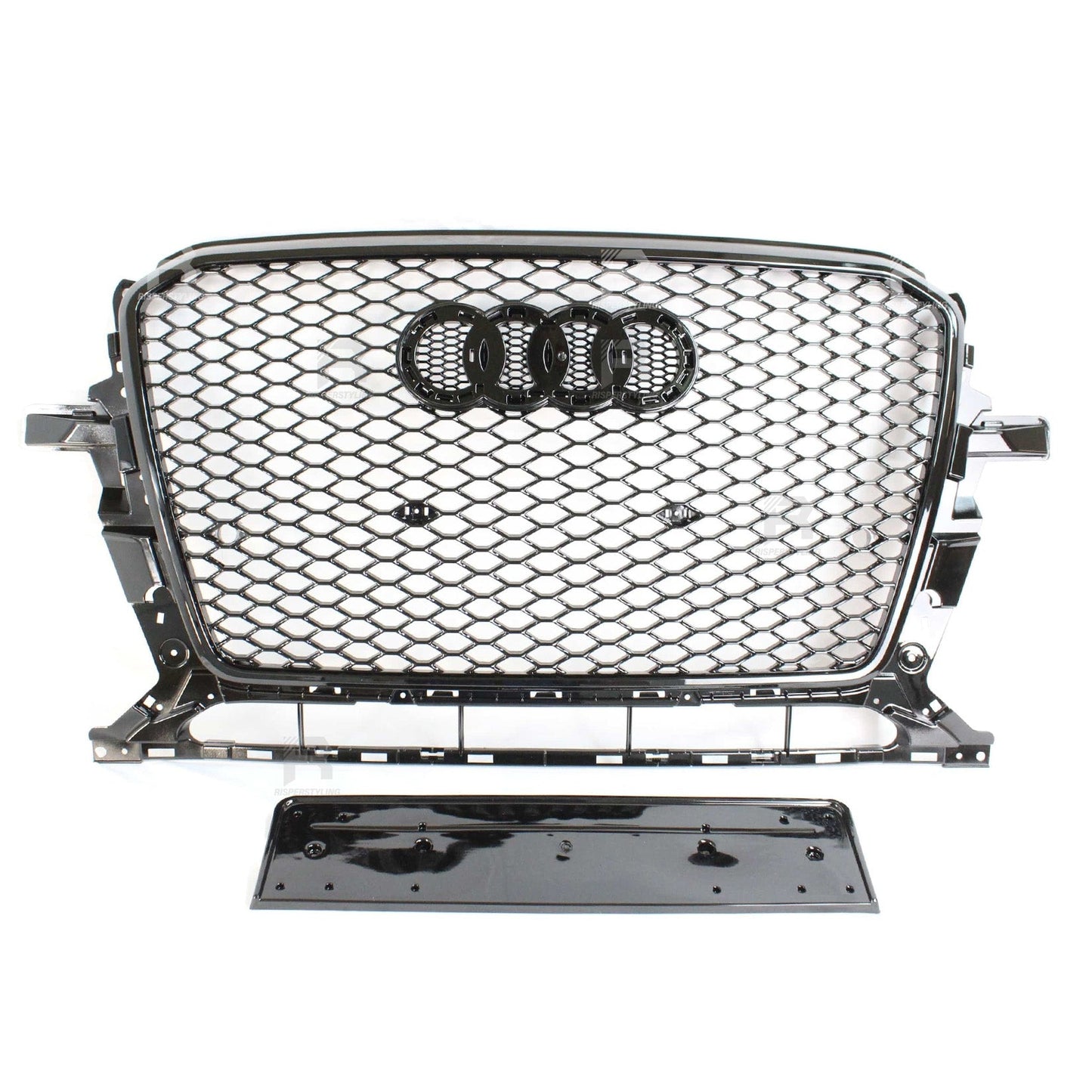 Audi Q5 2013-2015 Gloss Black 'RSQ5 Style' Honeycomb Grill