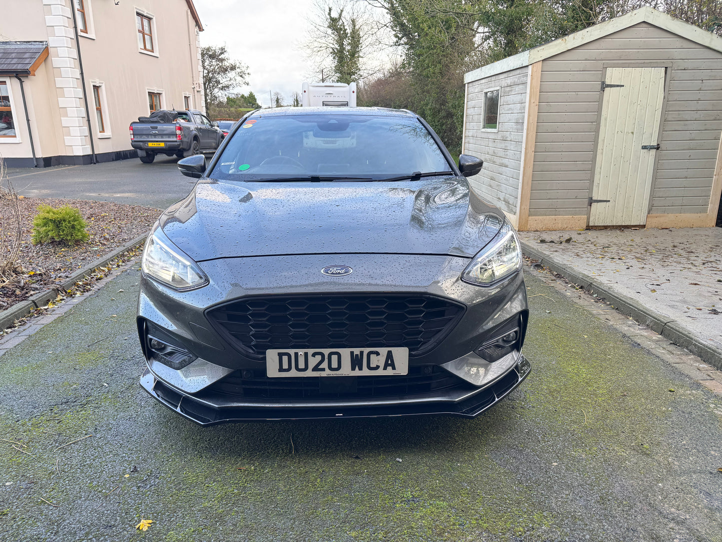 Ford Focus Mk4 ST-Line 2019-2022 Gloss Black Full Lip Body Kit