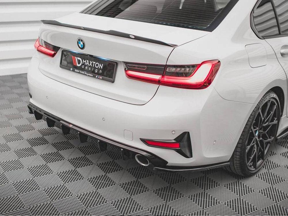 BMW 3 SERIES  G20 2018 + MAXTON REAR DIFFUSER STANDARD MODELS NON M SPORT - GLOSS BLACK