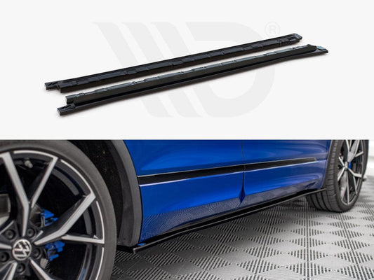 VW TIGUAN R / R-LINE MK2 2020+ - MAXTON SIDE SKIRT SPLITTERS