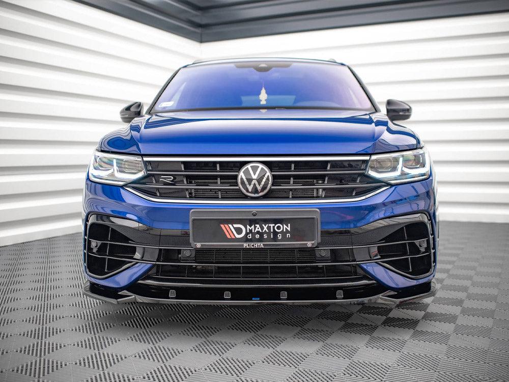 VW TIGUAN R / R-LINE MK2 2020+ - MAXTON FRONT SPLITTER V3