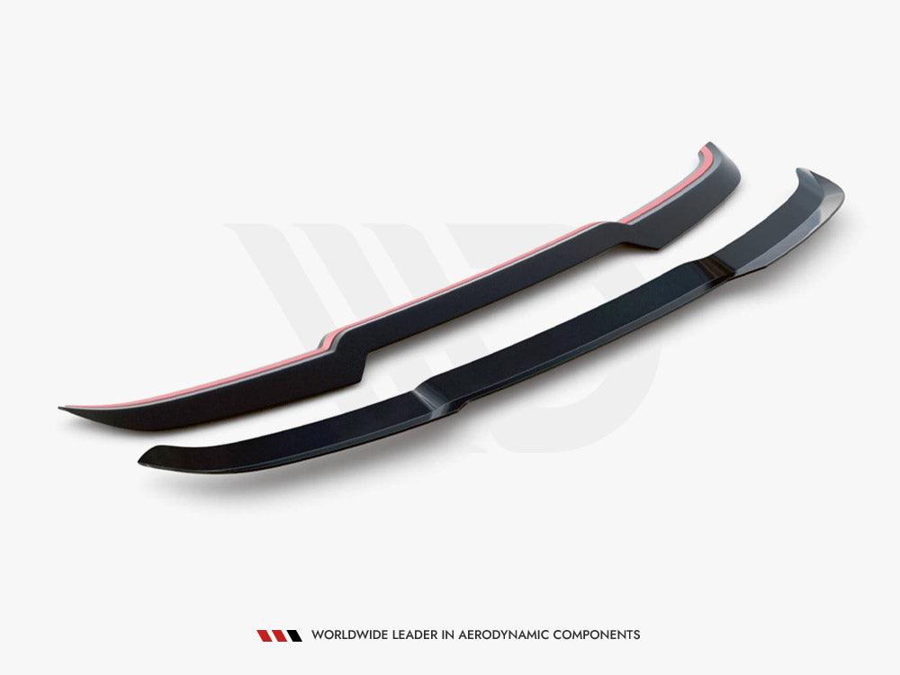 BMW M135i F40 - MAXTON REAR SPOILER CAP IN GLOSS BLACK