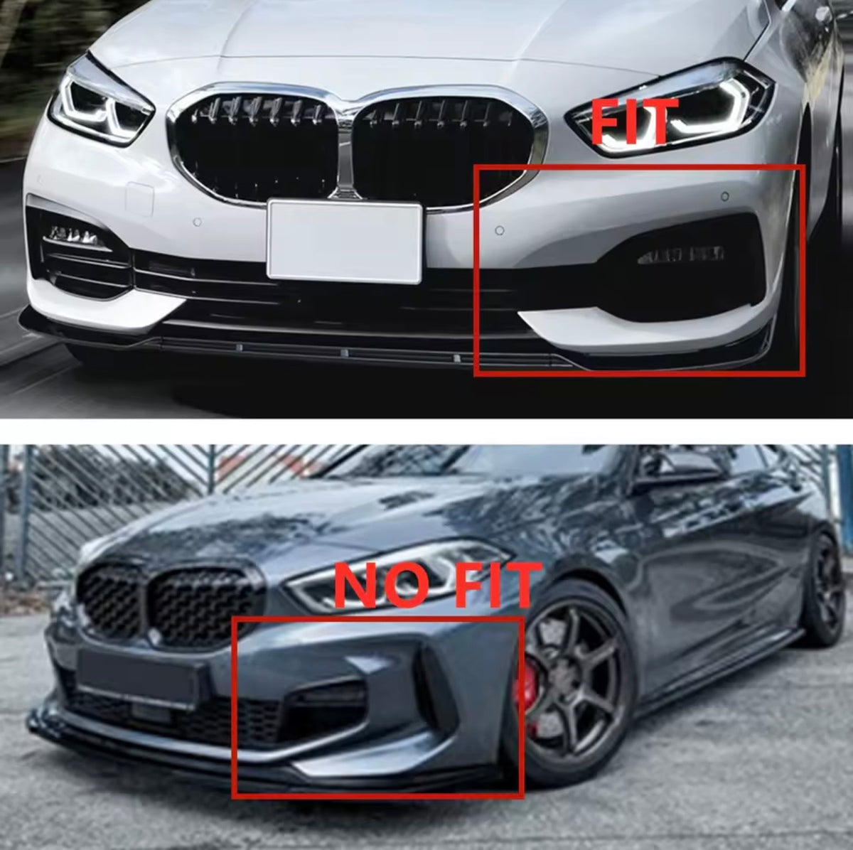 Bmw 1 Series F40 SE/SPORT 2019+ Front Splitter Lip