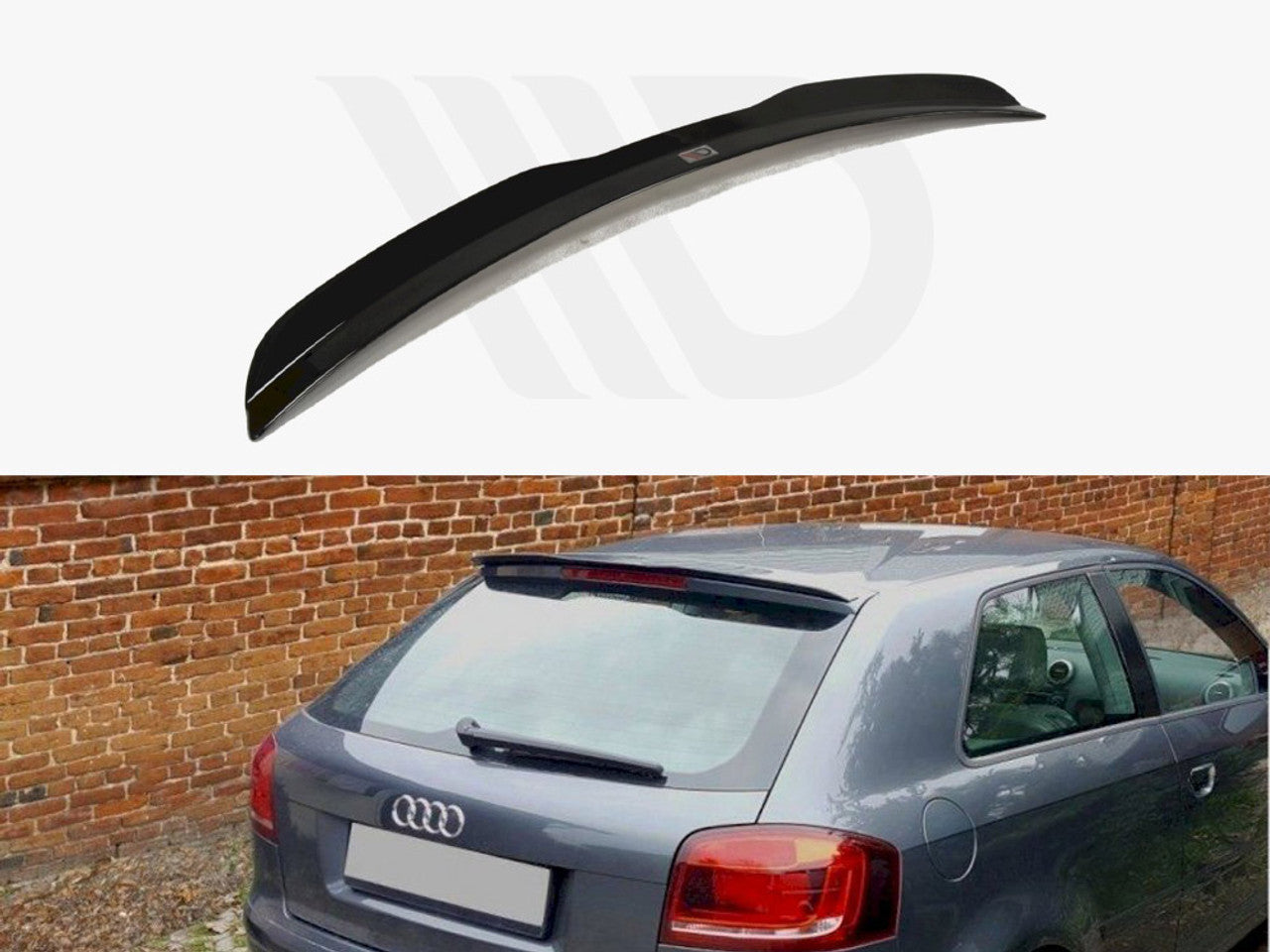 Audi A3 8P 2003-2012 Gloss Black Boot Spoiler - For All Models