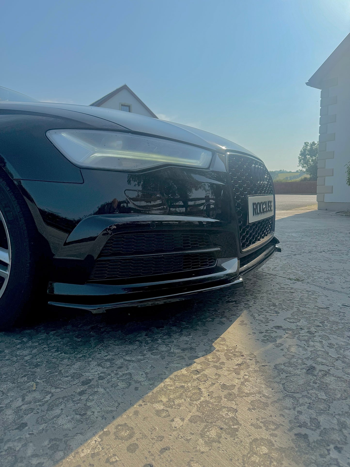 Audi A6 C7/C7.5 2011-2018 S-Line Gloss Black Lip Kit