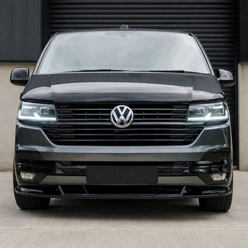 VW Transporter T6/6.1 2015-2024 Front Splitter - Gloss Black