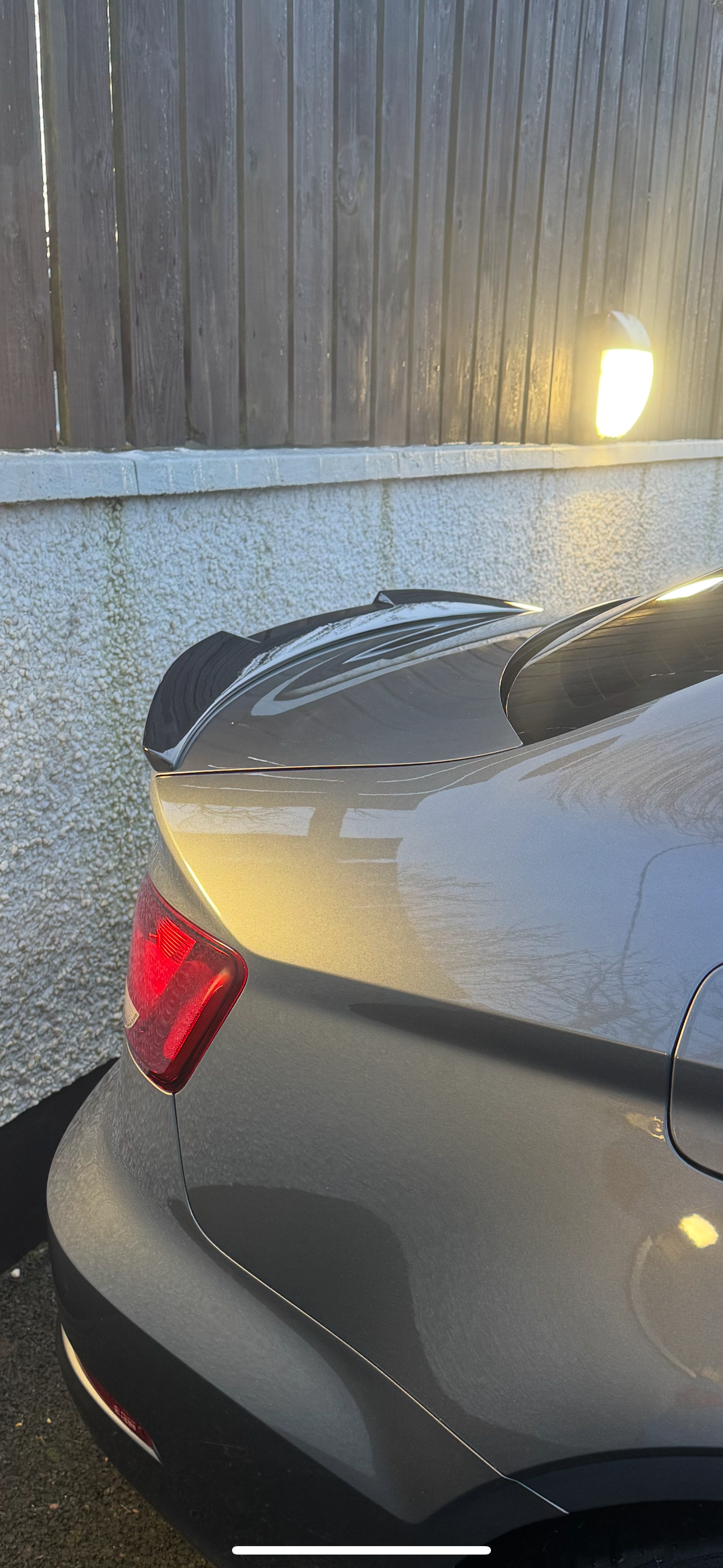 Audi A3 8V 2012-2020 Gloss Black "M4 Style" Boot Spoiler - For All Saloon Models