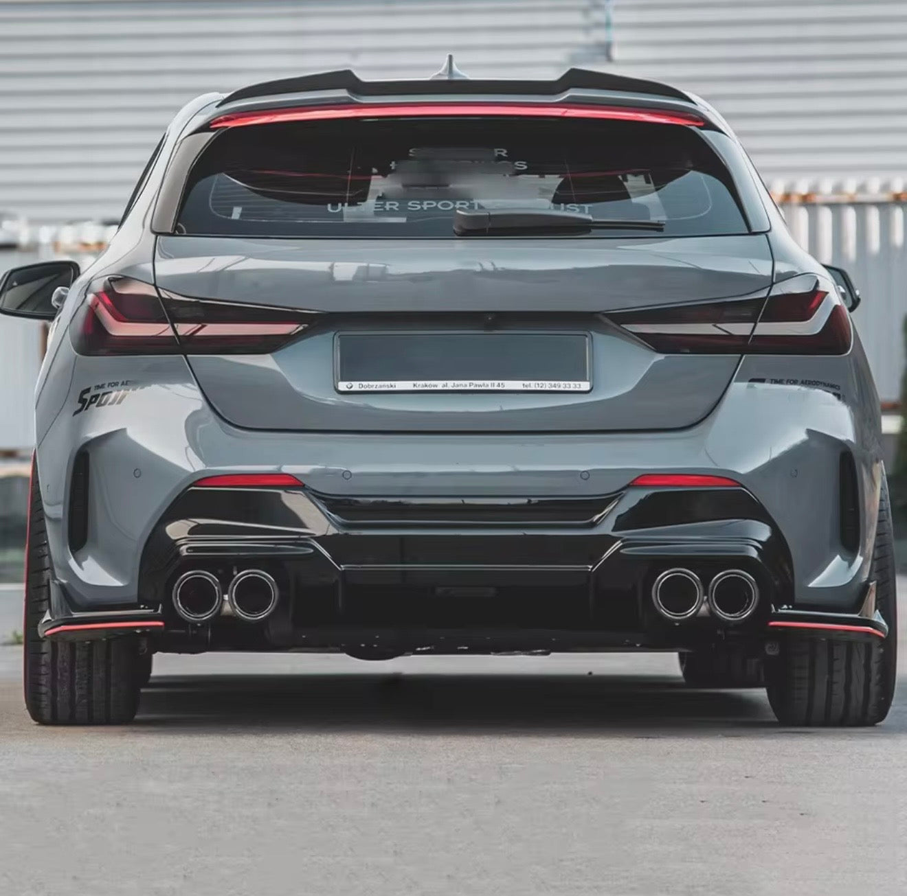 Bmw 1 Series F40 2019+ M-Sport Rear Spoiler