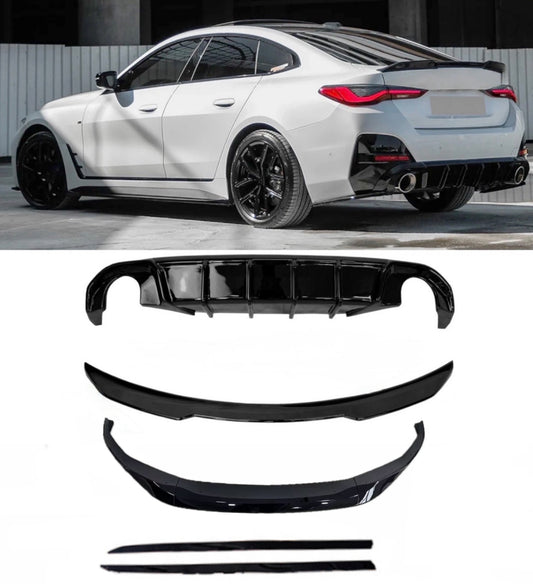 Bmw 4 Series G26 2020+ Full Gloss Black Body Kit