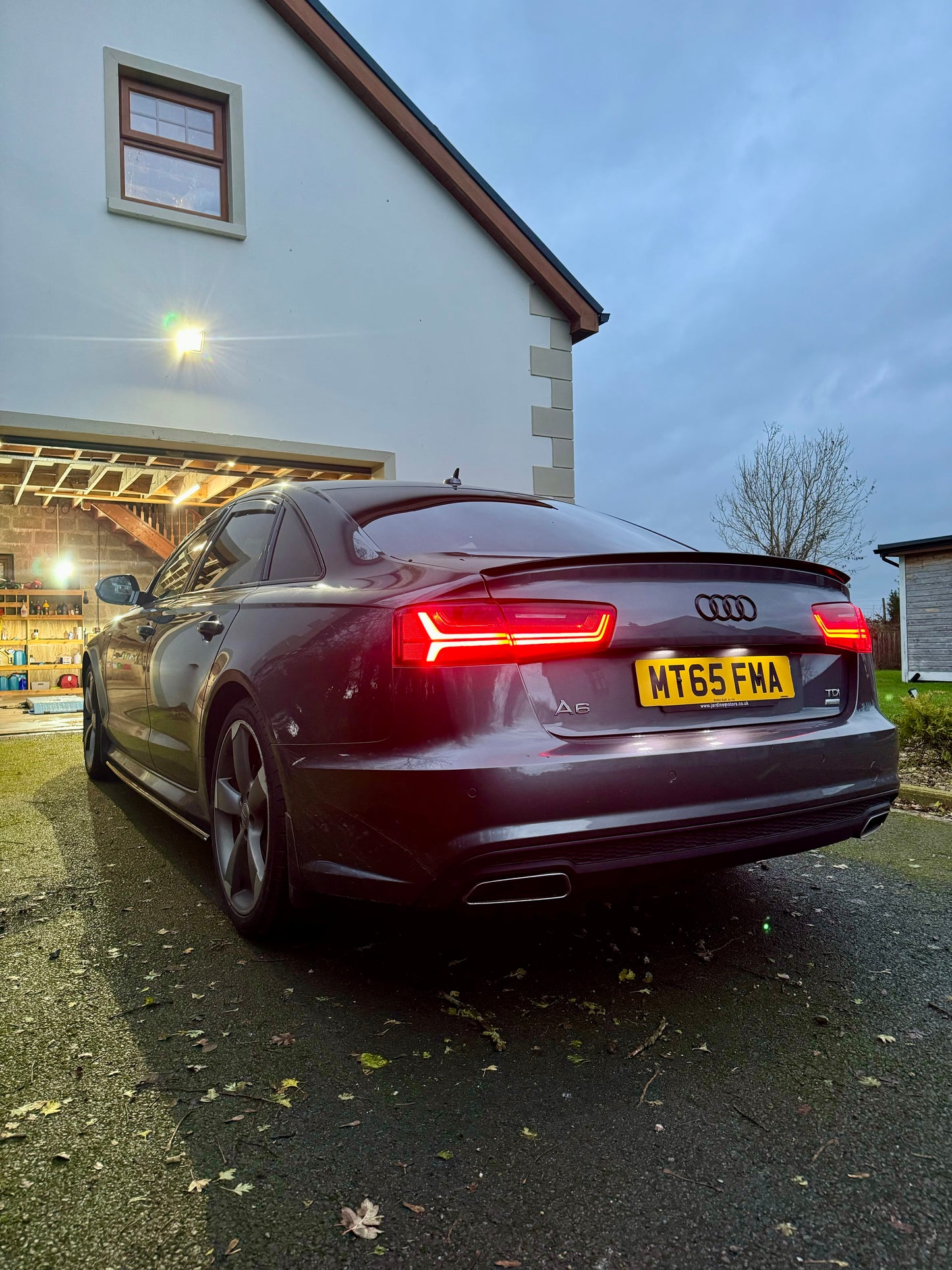 Audi A6 C7 Boot Lip Spoiler