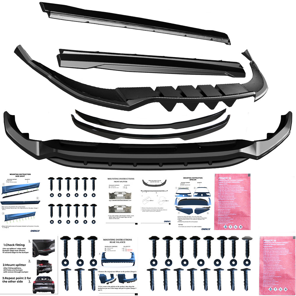 Body Kit compatible with AUDI Q8 S-Line Mk1 2018-2023