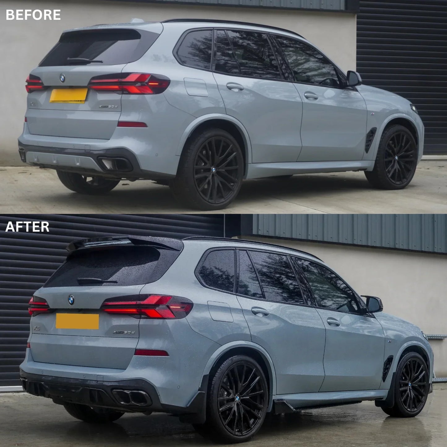 BMW X5 G05 LCI M Sport 2023+ Rear Spoiler In Gloss Black