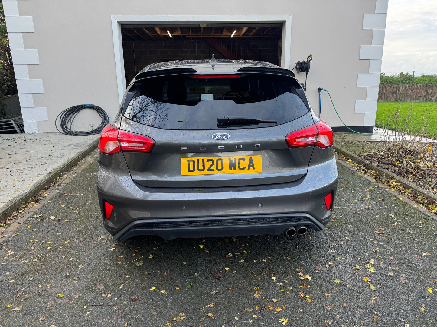 Ford Focus Mk4 ST-Line 2019-2022 Gloss Black Full Lip Body Kit