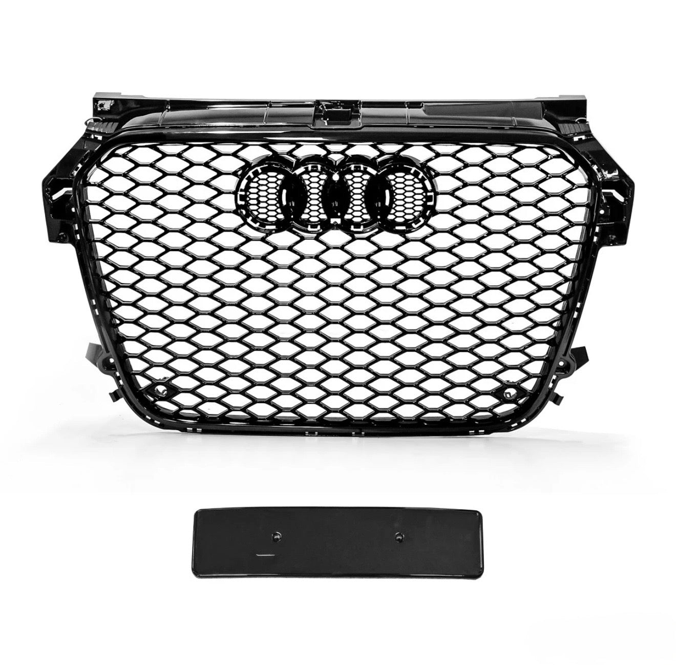 Audi A1 8X 2011-2015 RS Style Gloss Black Honeycomb Grill