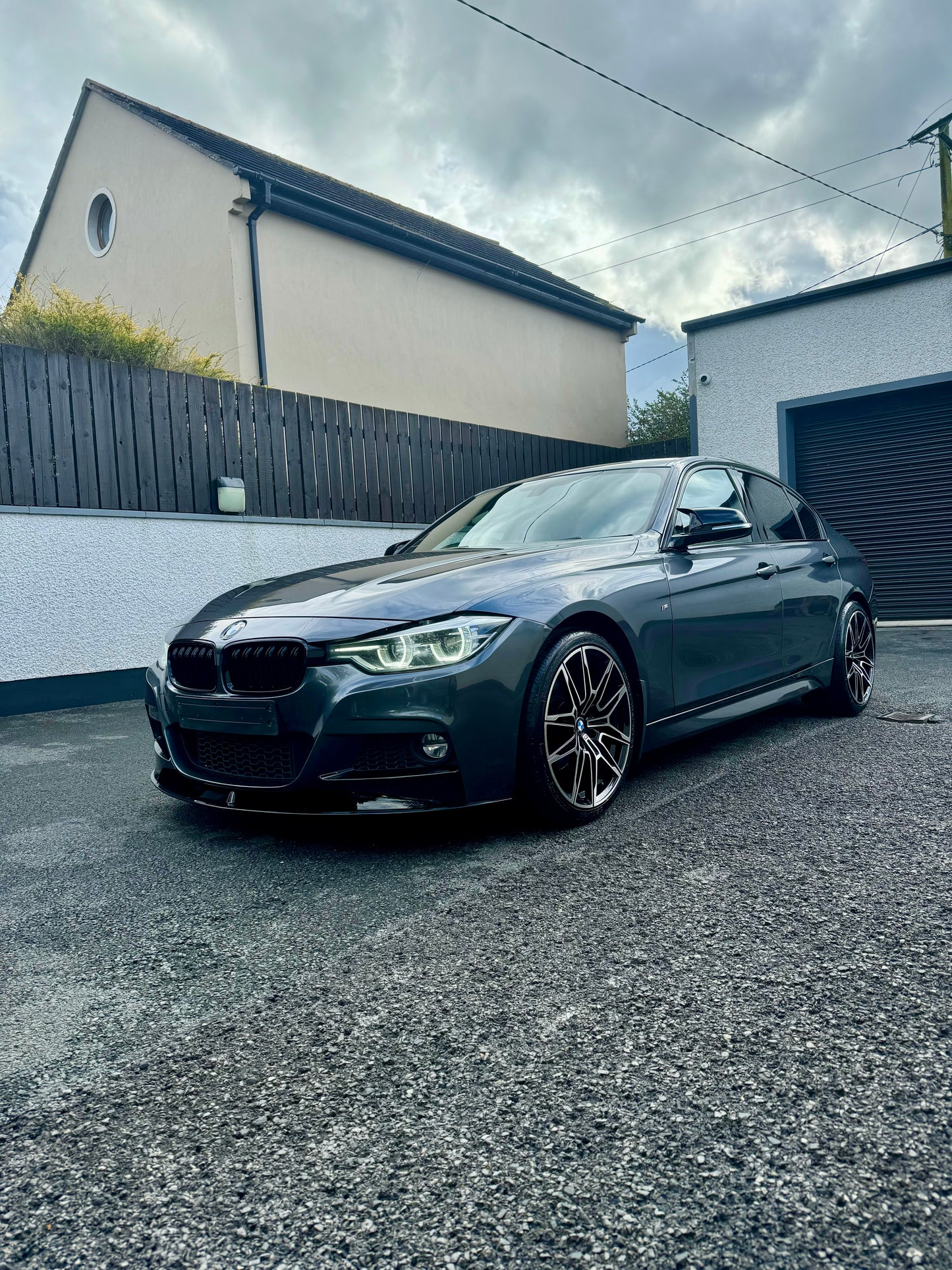 BMW 3 Series F30 2012-2018 Gloss Black Full Body Kit